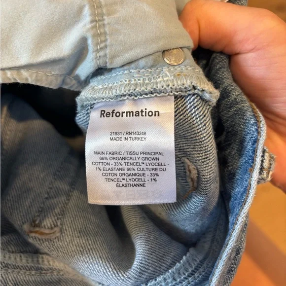 REFORMATION PEYTON HIGH RISE BOOTCUT JEANS - Picture 8 of 12